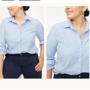 Jcrew Button-up cotton poplin shirt in signature fit
